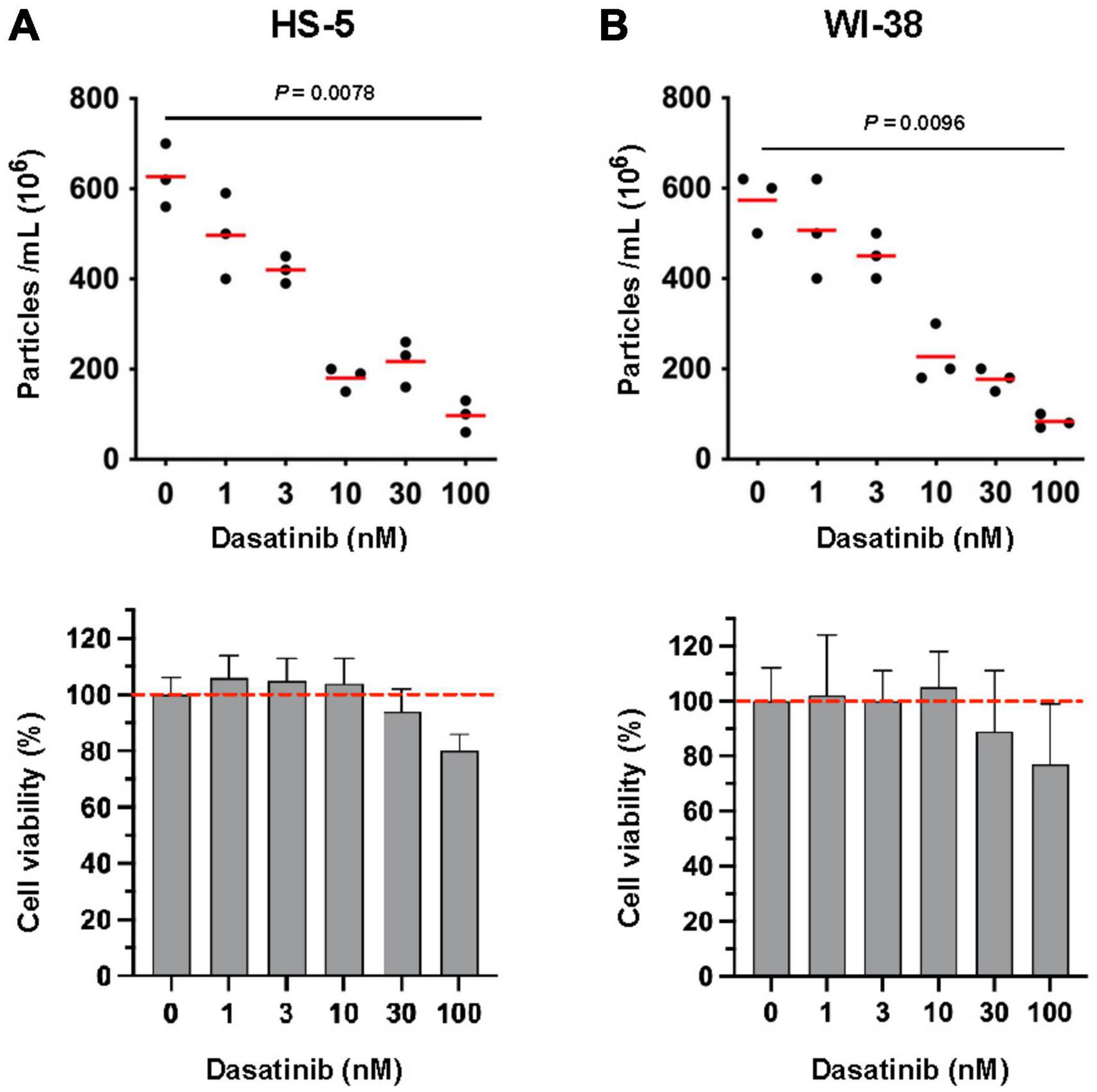 Stromal cells support the survival of human primary chronic lymphocytic leukemia (CLL) cells through Lyn-driven extracellular vesicles